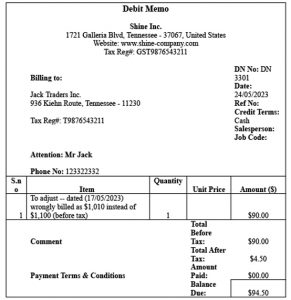 Debit Memo: Definition, Types & Examples - Akounto