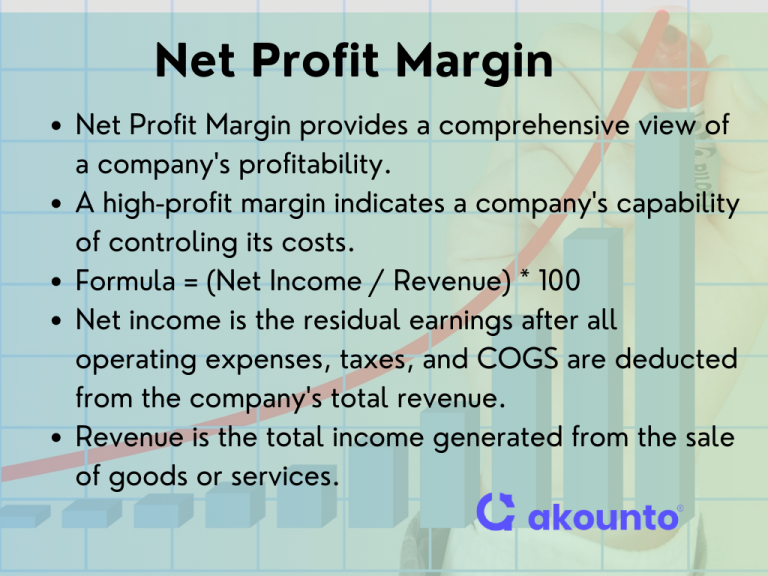 Net Profit Margin: Definition, Formula & Examples - Akounto