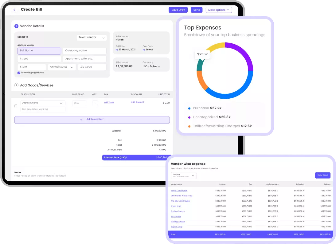 Track your expenses